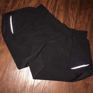 Black Lululemon shorts